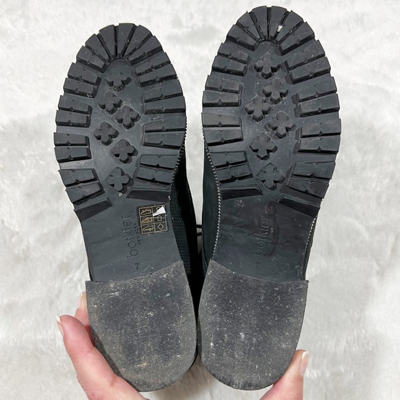 Botkier Alexa Black Suede Hiker Boots Size 7 - Picture 6 of 13